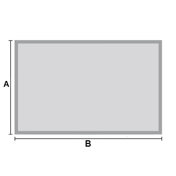 Aluminum Rectangle Spa Cover